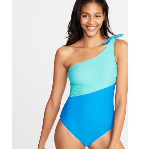 Other - NWT Colorblock One Piece Swim Suit